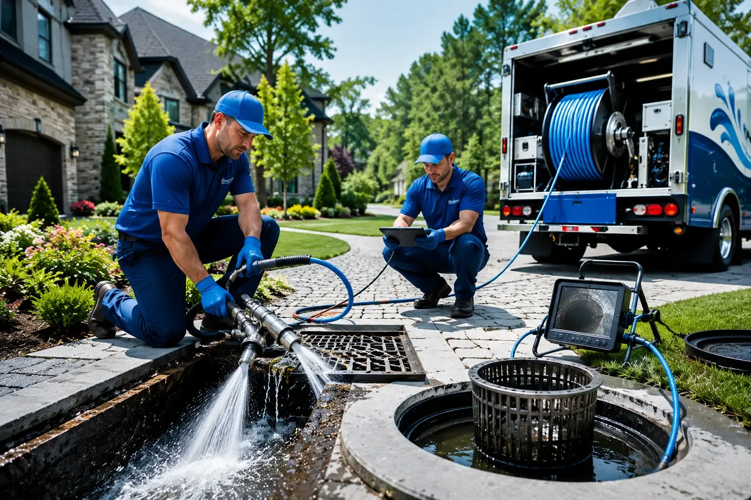 Local outdoor drain cleaning professionals in Woodsville, NH